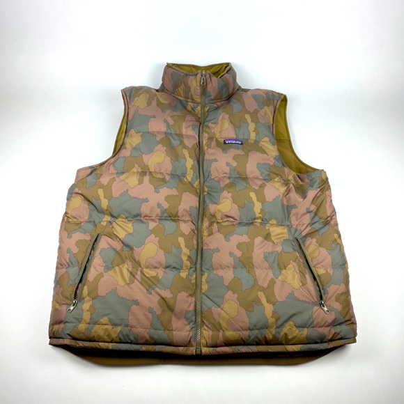 patagonia camo vest